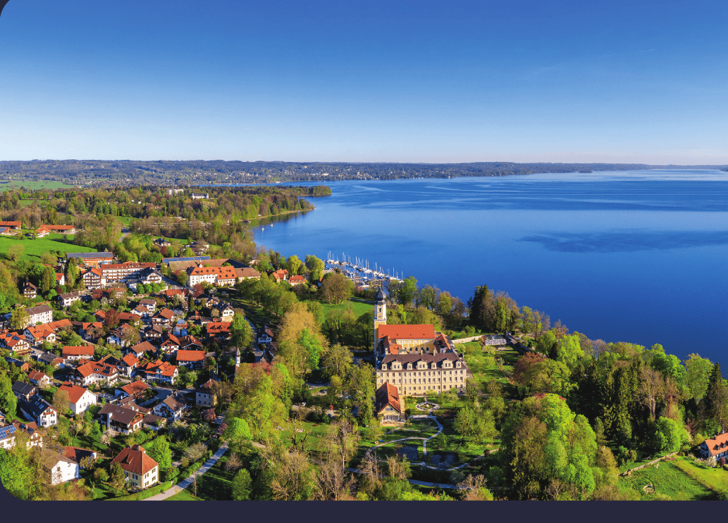 Starnberger See mit Blick auf die Region